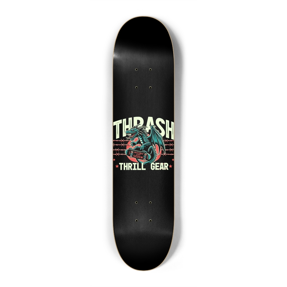 Thrash Thrill Gear – Mini/Kid Skateboard